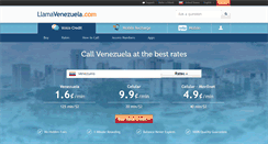 Desktop Screenshot of llamavenezuela.com